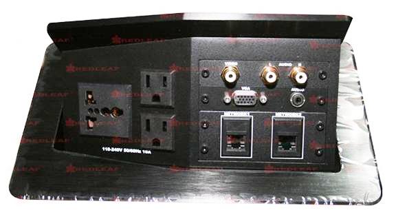 PANEL ESCR VGA,2 RED,3 RCA, AU 3.5MM,3AC